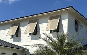 Sand Louvered Shutters