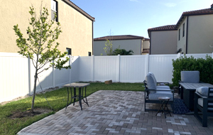 PVC Privacy Fence